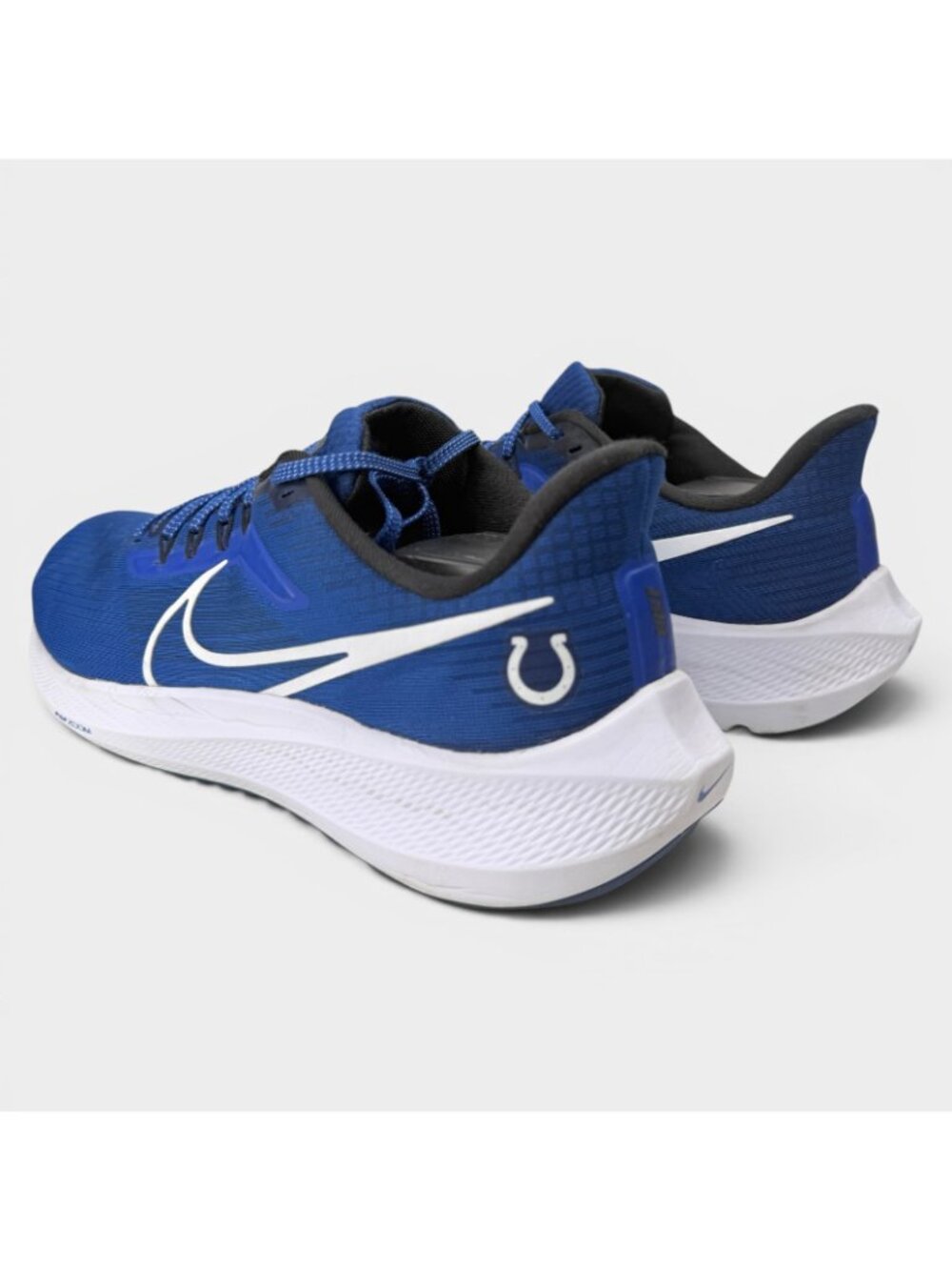 Nike Air Zoom Pegasus 39 Indianapolis Colts NFL Mens 12.5 Blue Shoes DR2046-400 - Picture 7 of 16